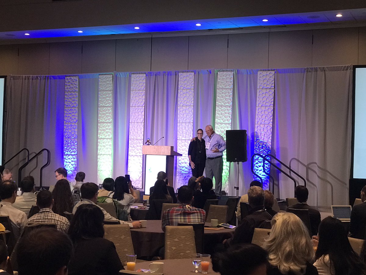 rikemahnke's tweet photo. And the 2017 UXPA Lifetime Achievement Award goes to Randolph Bias #uxpa2017 https://t.co/5wHESXXdgW