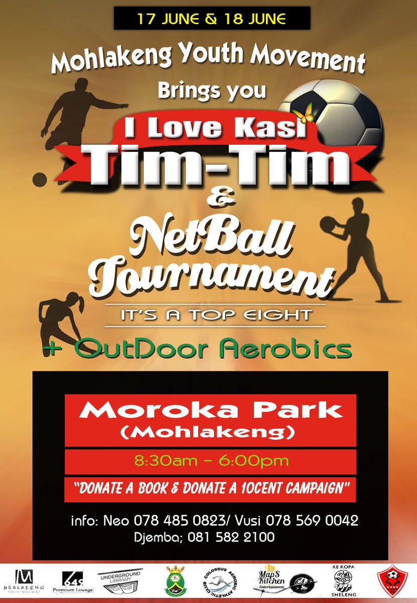 Underground_Lib's tweet photo. Celebrating Youth Month With Style!!!😀😀😀
#Abashwe
#MohlakengYouhtMovement
#ILoveKasiTimTim
#ILoveKasiNetball
#IloveKasiAerobics
#YouthMonth https://t.co/x5ORu6vSji