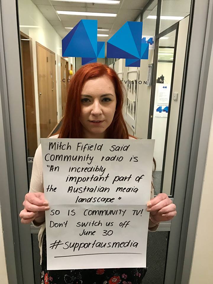 AntenaHispana's tweet photo. @AlboMP Don't switch us off Senator Mitch Fifield. C31 Melbourne and Geelong  #supportausmedia #dontflicktheswitch #committocommunitytv https://t.co/mjGculxLOU