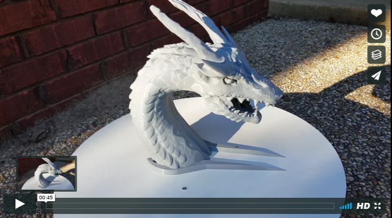 lulzbot3D's tweet photo. In case you missed it, this 120 hour #longprint turned out amazing. Printed by Tony Boutwell on a LulzBot TAZ 6: https://t.co/5EbeX2WSR9 https://t.co/ljS6TfOKKy