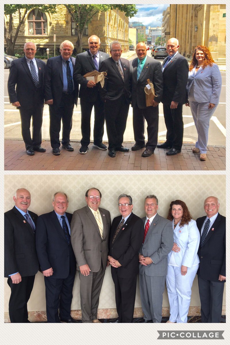 JeffLealPtbo's tweet photo. Ontario &amp; #Ohio are partners for prosperity. Two way agri-food trade between #OntAg &amp; Ohio=$1.5B. Thank you for the warm welcome! #USTrade https://t.co/LH1pZoJO4c