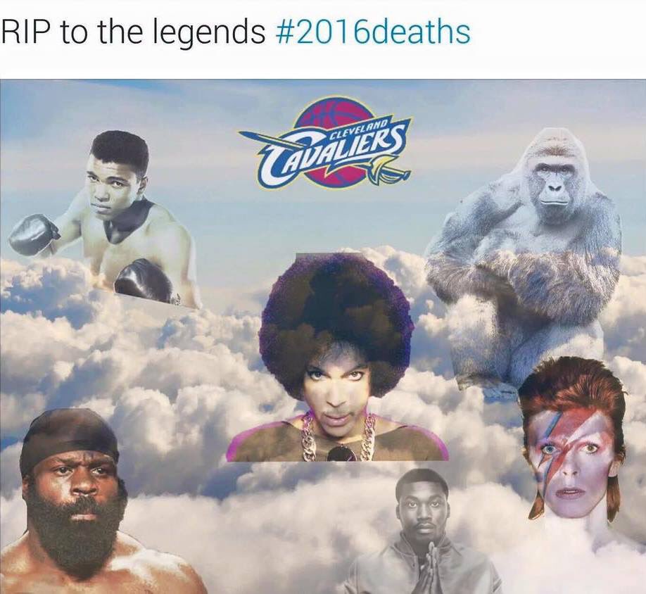 bxllxll's tweet image. I Made this a year ago when the Cavs were 0-3 in series. I ate my words. 365 days and one KD later, still doubting. Also #RIPMeek #NBAfinals