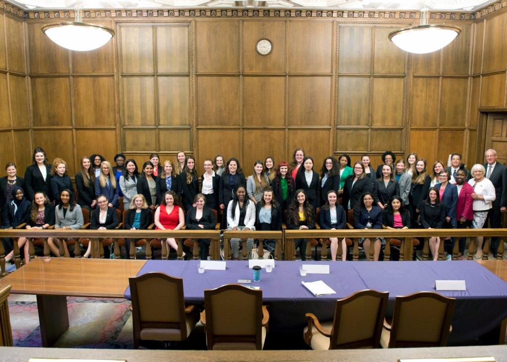 RepDanFrankel's tweet photo. Honored to join @Senatorcosta to speak w/ future women leaders who took part in the NEW Leadership PA program @ChathamU yesterday! https://t.co/TZF9IkZtoG