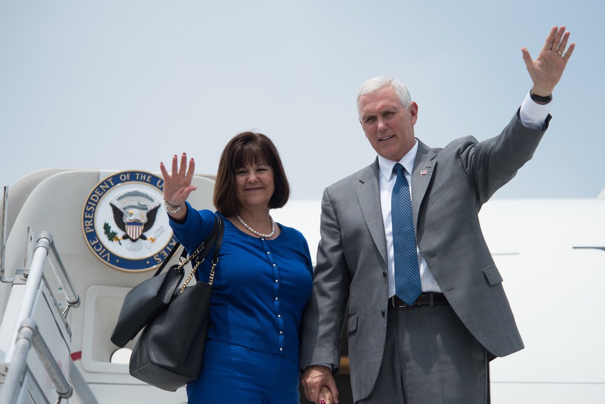 Second Lady Karen Pence Archived tweet media