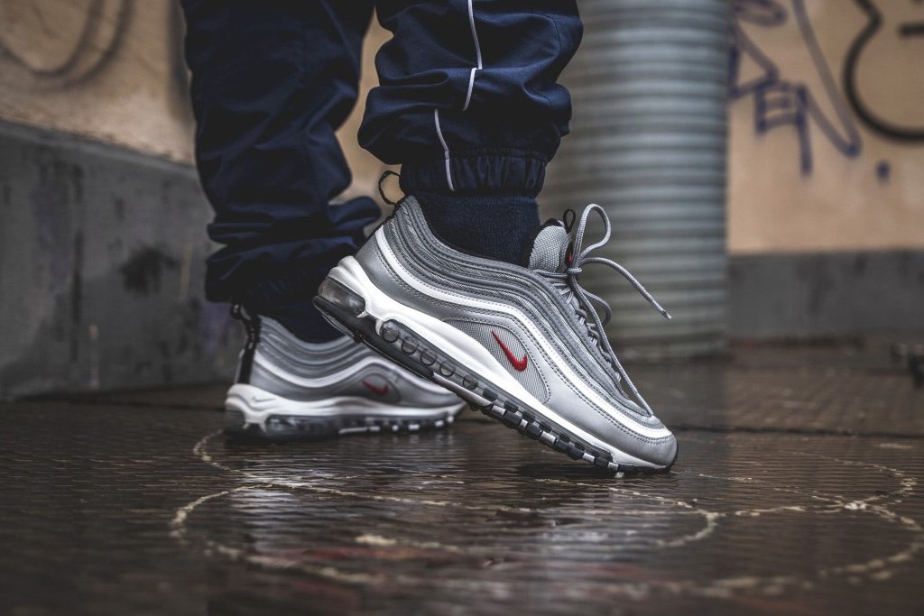 Nike AIR MAX 97 LX Zwart Blauw Gratis levering Spartoo