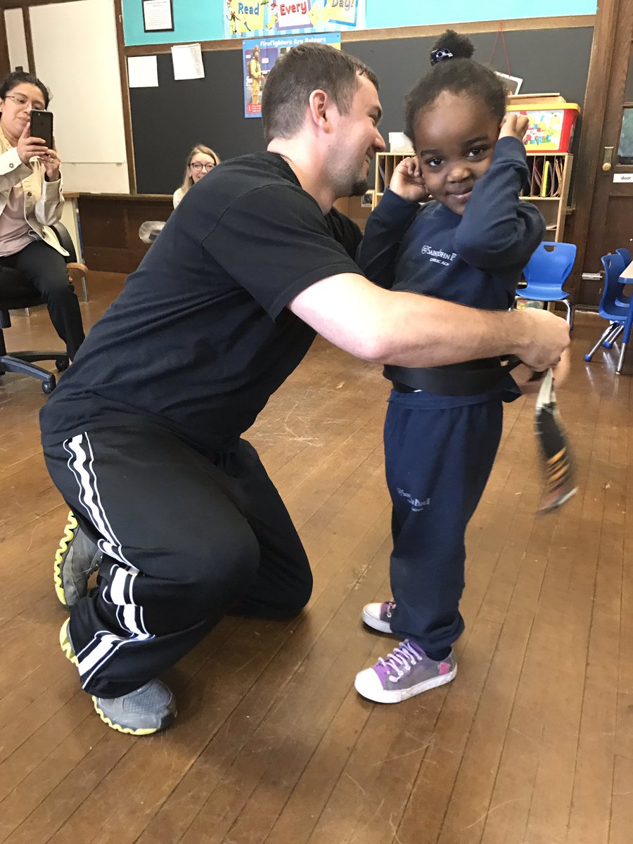 MrsDuncanMatPK's tweet photo. Thank you for teaching us about respect and self defense Mr. Duncan! We loved your demonstration! :) #catholicschoolmatters https://t.co/IfSyM92h3i