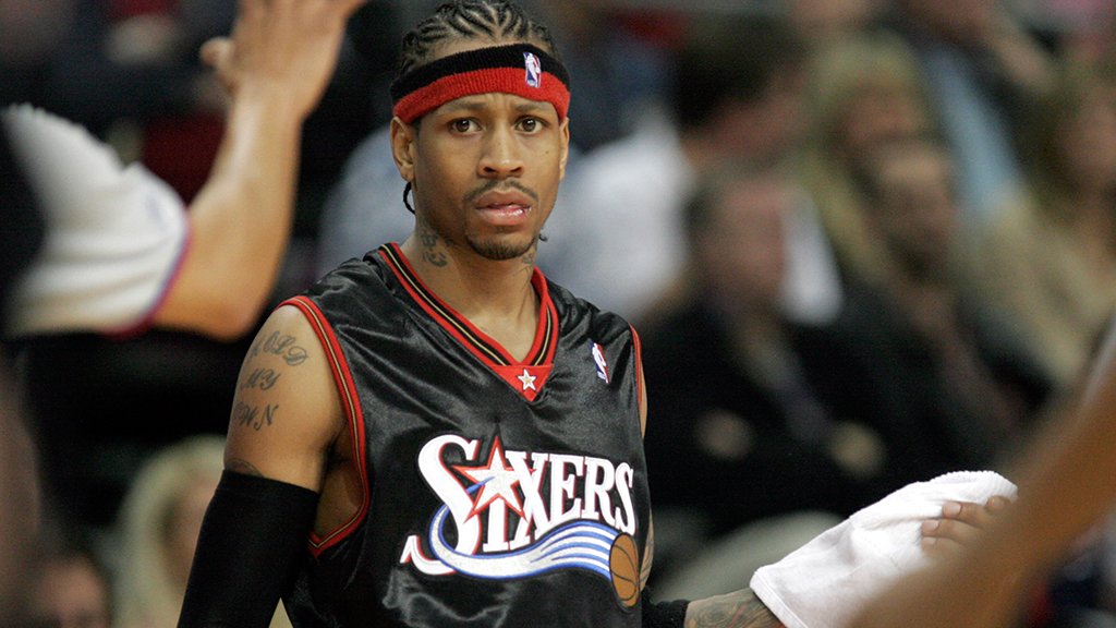 Happy birthday to the 6-foot guard from Georgetown, No. 3, Allen Iverson! 
