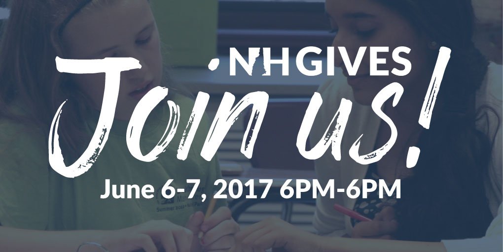 CC_NH's tweet photo. You're terrific! Your gifts during #NHGives raised $1,300 so far. Pls help us reach our $10K goal by 6 tonight. https://t.co/alxQTdjGhW https://t.co/Fzlt3xuZPD