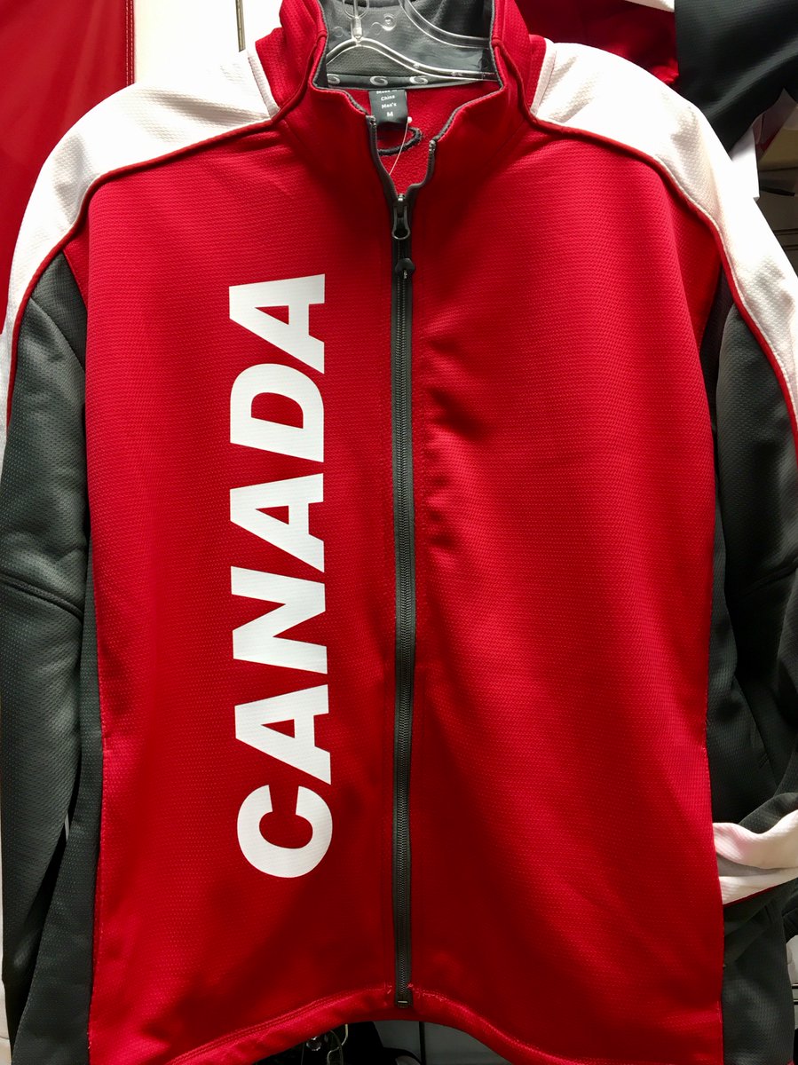 CanadianaStore's tweet photo. Brrrr keep warm on chilly mornings with a Canada themed jacket. Find this item and many more in our Canadiana pop up shop. #mississauga https://t.co/dMcu0hewJC