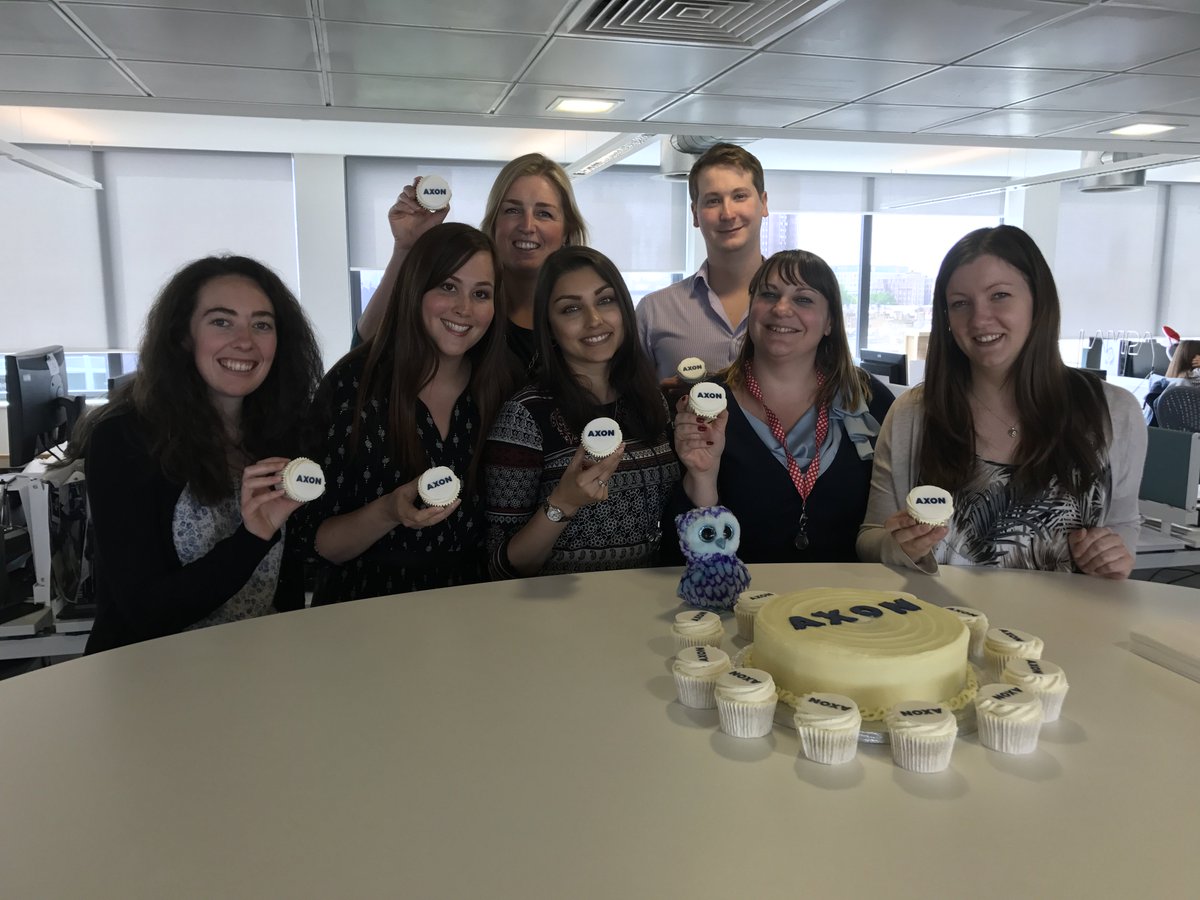 AXON_Comms's tweet photo. Celebrating #Medcomms Day in traditional AXON style #AXONbakes #LifeatAXON https://t.co/C1e9WS7jwH