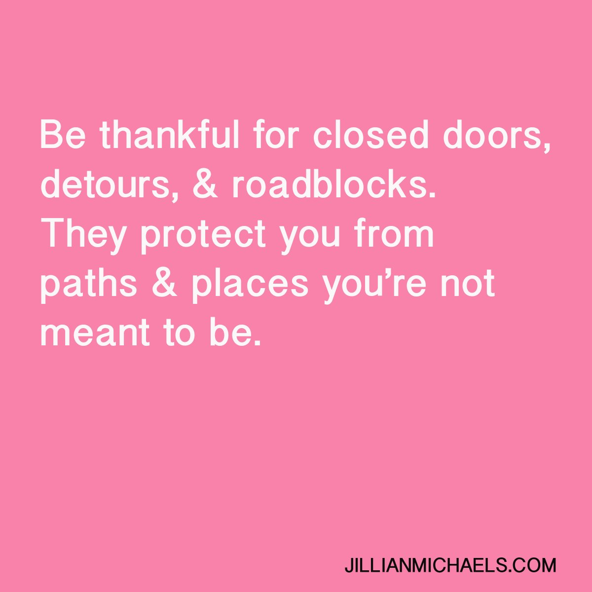 JillianMichaels's tweet photo. Truth. Rejection is protection. #WednesdayWisdom 
#jillianmichaelsapp
https://t.co/FxOXgPMIPD https://t.co/9ZqhBs6fAN