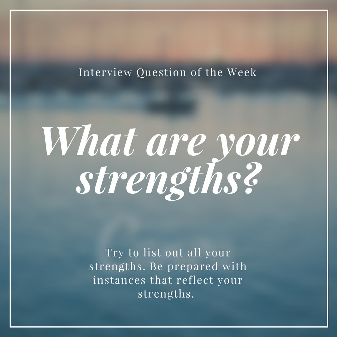 CBUCareer's tweet photo. #cbucareer #interviewquestionoftheweek https://t.co/bQqzHQxdZM