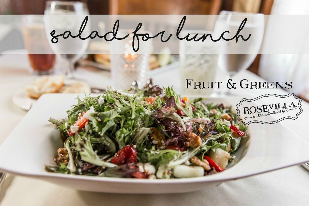 RoseVillaOB's tweet photo. Celebrate National Fresh Fruit and Veggies Month with a delicious Fruit and Greens Salad at #RoseVilla #NationalFreshFruitsAndVeggiesMonth https://t.co/tTY1ImVv5X