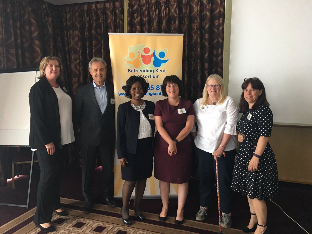 Proud partners of the new Befriending Kent Consortium. Thanks to all those who attended
