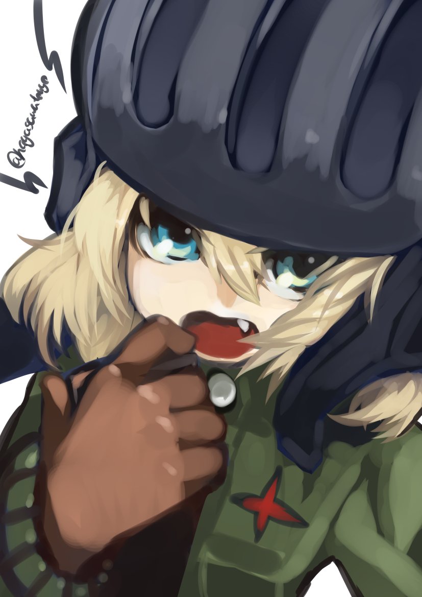 カチューシャ(ガルパン) 「カチューシャ隊長!
#ガルパン版深夜のお絵描き60分一本勝負
#ガルパン版深夜の」|ナガサワ トウゴのイラスト