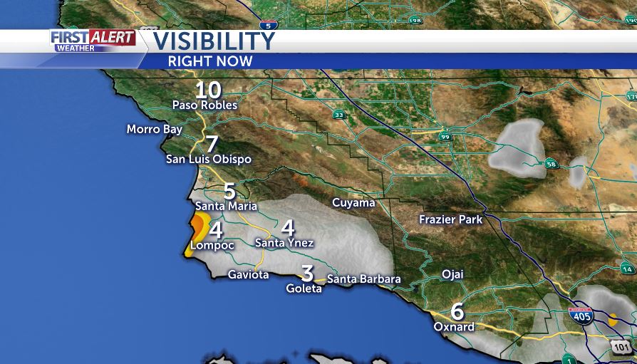 Fog has deepened in some spots, bringing down the visibility. Slow down, keep your lights on but do not use high beams! #cawx