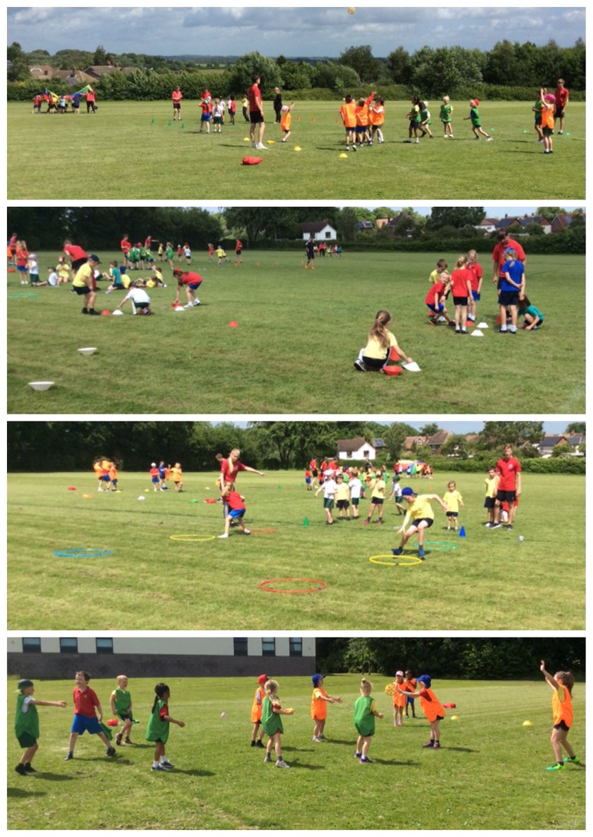 NorthWealden's tweet photo. Another great KS1 #multiskills festival organised by Miss Virgo and run by @Beacon_Academy Year 10 leaders #getmoving #sunshineandsport https://t.co/vWMDJbHPfa