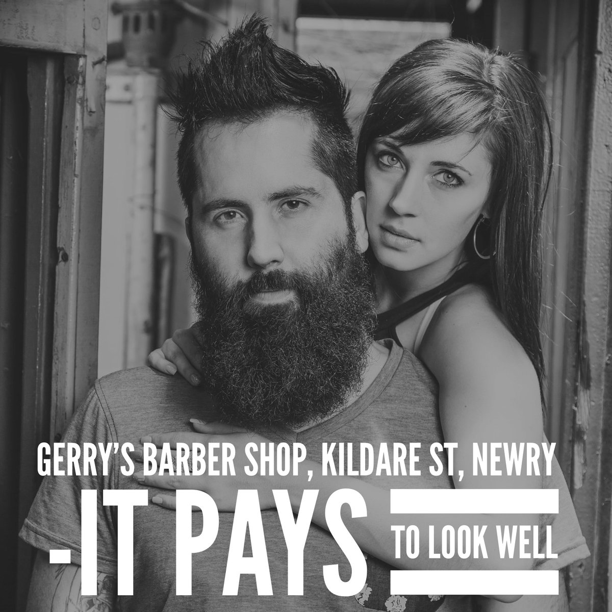 GerrysBarber's tweet photo. Gerry's Barber Shop, Kildare St, Newry - It pays to look well! #BarberShop #MensHair https://t.co/lTG2F5IGO1