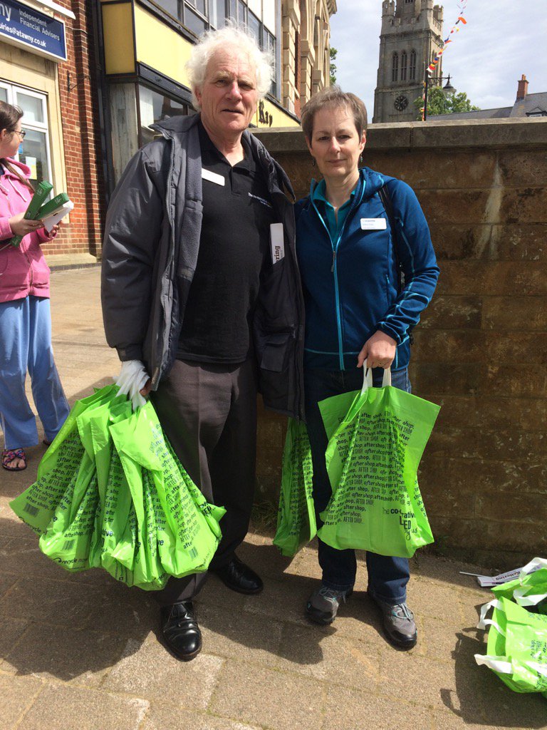 Our Ambassadors promoting membership and community in Kettering today <a href="/thewomenstour/">The Women's Tour</a> <a href="/mycoopfood/">Central Co-op Food</a>