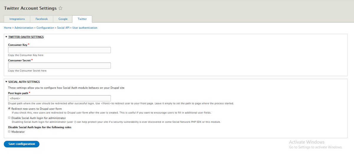 drupal_review's tweet image. Approved: [D8] Social Auth Twitter dlvr.it/PKSj1z