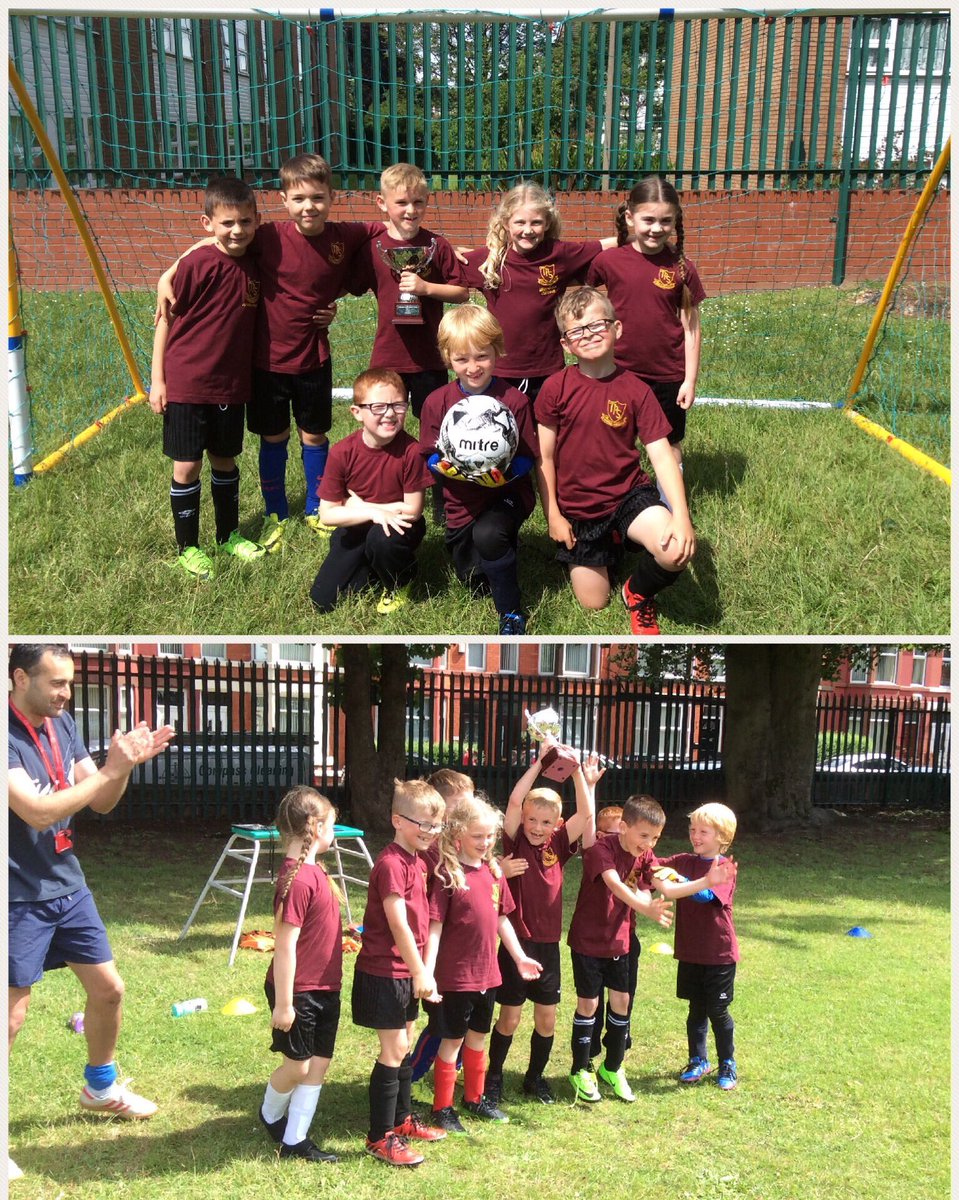 TPSPolarBears's tweet photo. Here is our incredible, undefeated Year 2 football team who just won the Birkenhead South tournament!  #WeAreTownfield @TownfieldPS https://t.co/wbr3kmhoUn