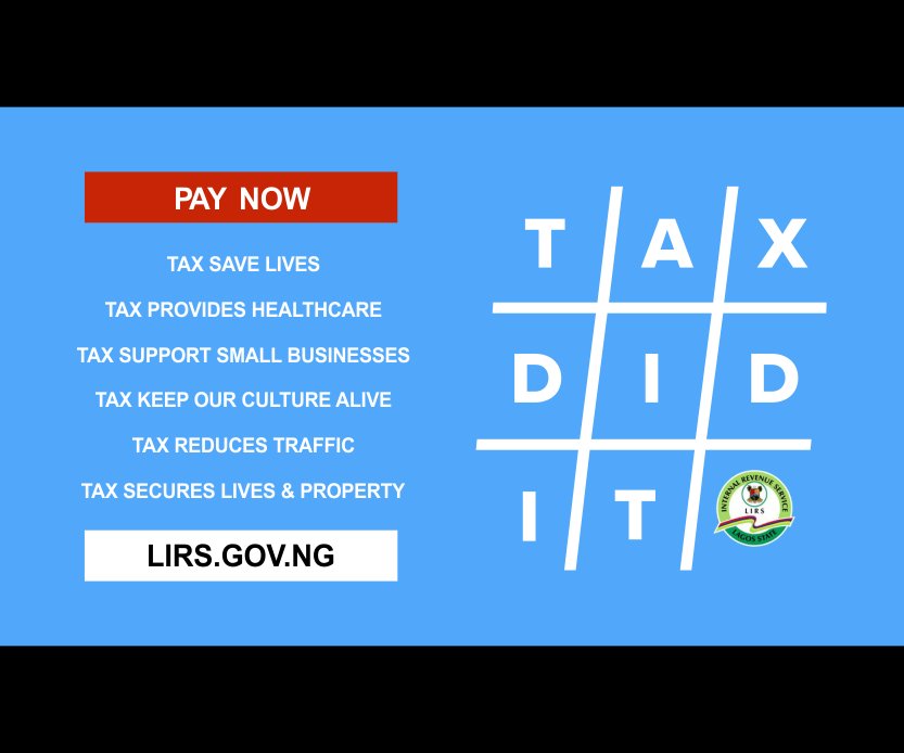 DemolaExpoze's tweet photo. Good health care is a collective responsibility. Join forces with Lagos state govt to save more lives by paying your tax #TaxDidIt https://t.co/TqEE4PbtP7