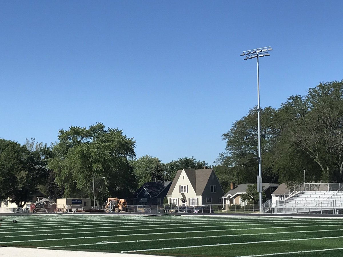 EATomcats's tweet photo. We have turf being laid on the stadium........who's ready for next football and soccer season?! #TOMCATPRIDE #newstadium https://t.co/g4yvLS0PcM