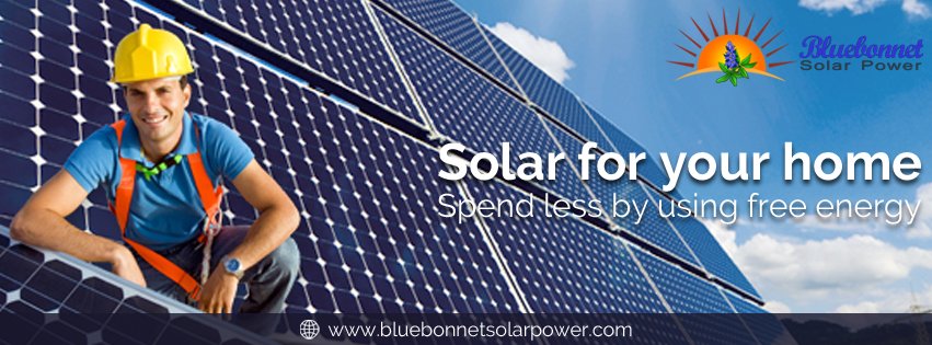 BonnetSolar's tweet image. Residential solar panels are good for your wallet.
#Texas_Solar_Power_Solutions 
Click On - bluebonnetsolarpower.com