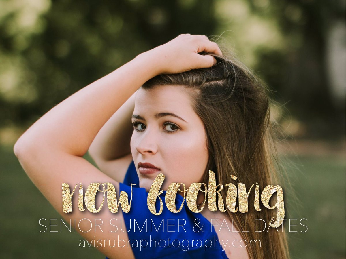 🎓🎉🎓 Summer AND Fall dates are now open for senior sessions!