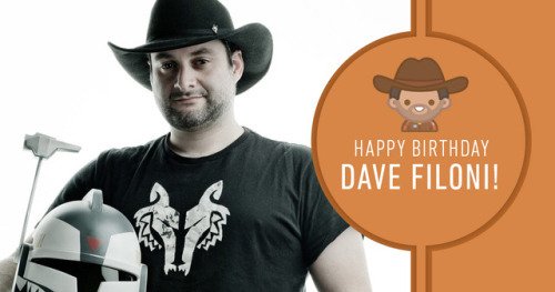 Happy birthday to Dave Filoni, executive producer of Star Wars... 