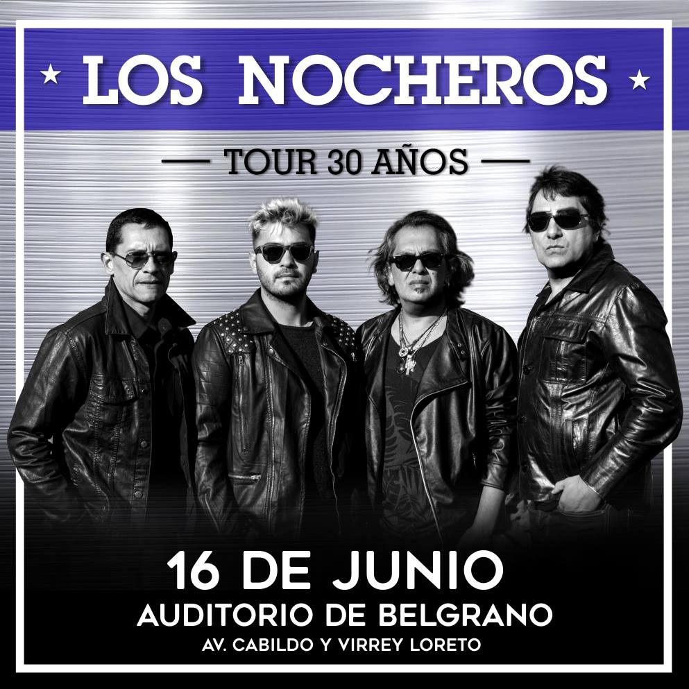 ¿Sabías que <a href="/LosNocherosOfic/">Los Nocheros Oficial</a> cumplen 30 años de carrera? ¡Festejá con ellos en el #AuBe el 16 de junio!
Entradas en <a href="/Plateanet/">Plateanet</a> y boletería.