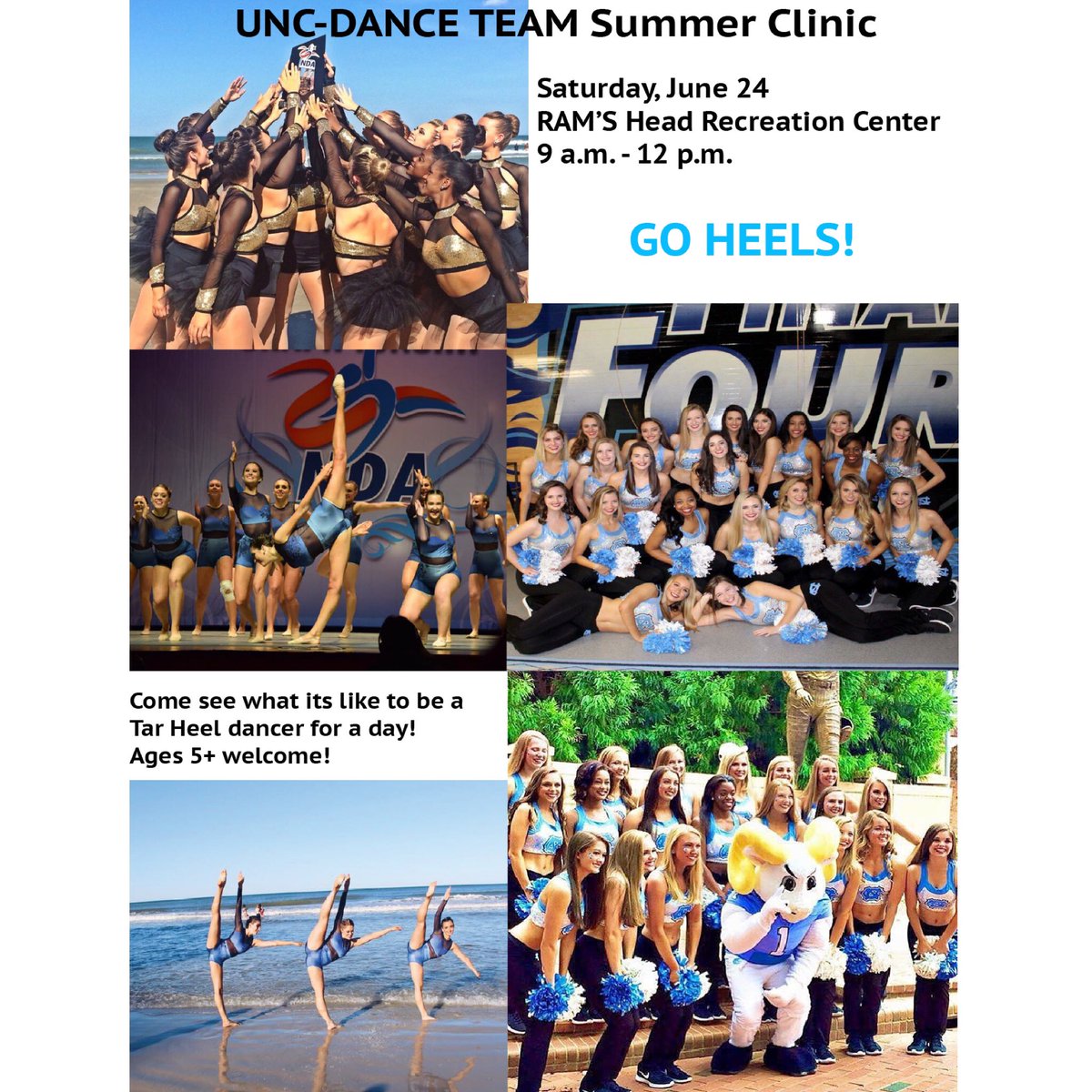 UNC Dance Team tweet media