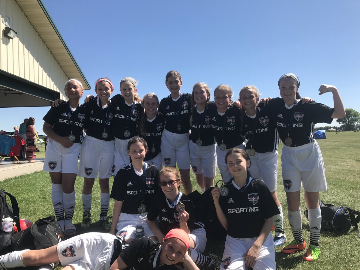 Congrats to the U12 girls for taking 1st place in the St. Croix cup this past weekend! #1crest1club 🏆🏅⚽️