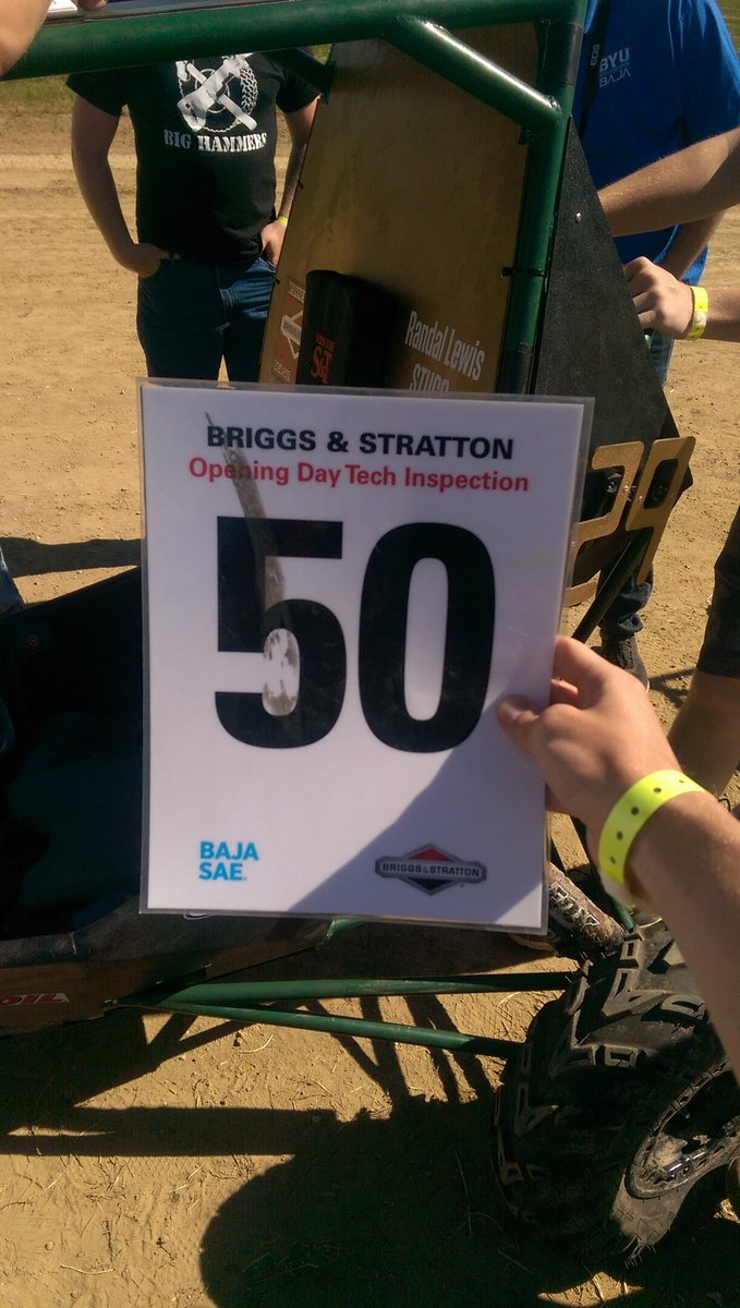 MinerBaja's tweet photo. Tech inspection number for tomorrow! #riseabovethemud https://t.co/kTB5XCccKC