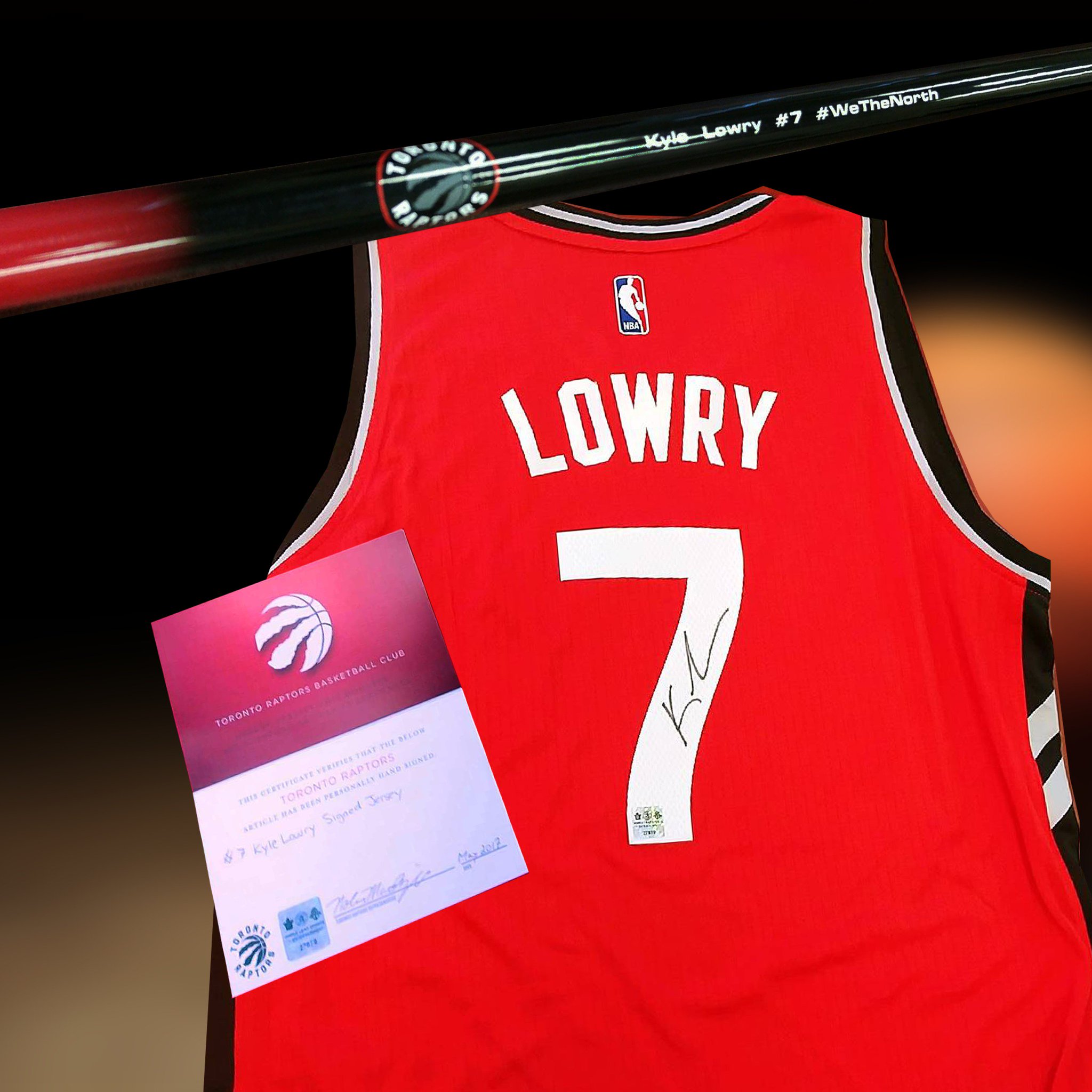 kyle lowry autographed jersey