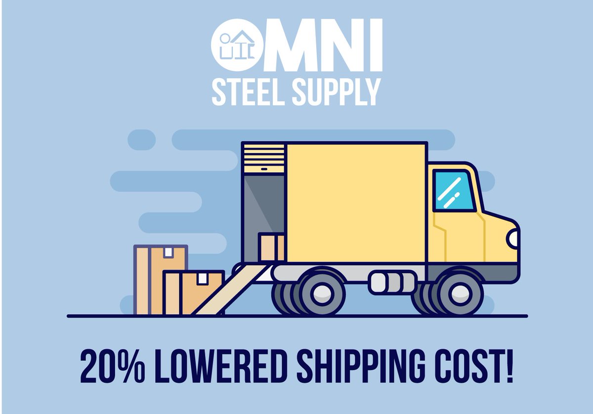 -20% Shipping Costs!
VISIT : shop.omnisteelsupply.com
We ship all across America!
#SteelSupply #Steel #Steel #SteelSALES #SALES #AMERICANMADE