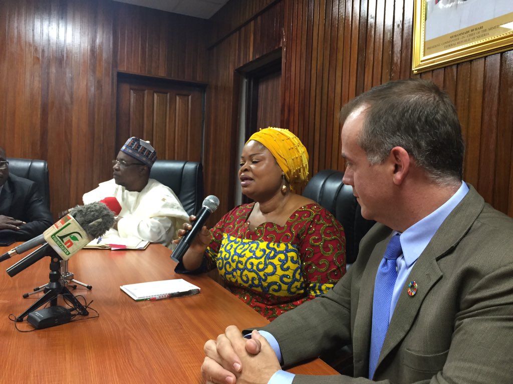 HilaryOgbonna's tweet photo. Happening Now!! Director of @SDGaction @mtoomeyUN visits Nigeria's Presidential Adviser on the #SDGs @ossap_sdgs @Adejoke_O_A @EdwardKallon https://t.co/TKGHSUZgOX