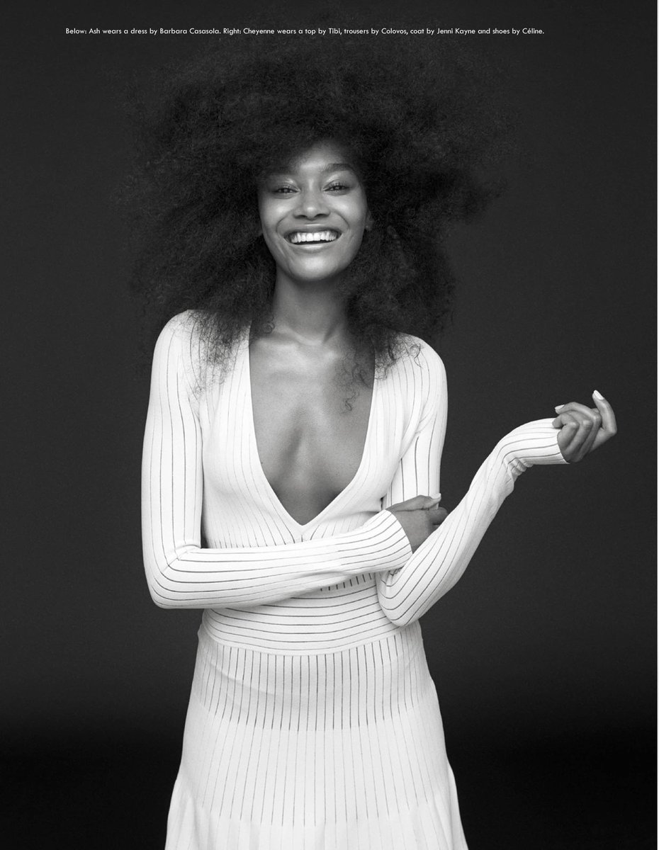 NewYorkModels's tweet photo. YIN/YANG ⚪️➕⚫️ #AshFoo plays Yin to #CheyeneCarty's Yang in stark black and white for @kinfolkmag No.24 by @ZoltanTombor #NYMMWomen https://t.co/vdDzWYDASW