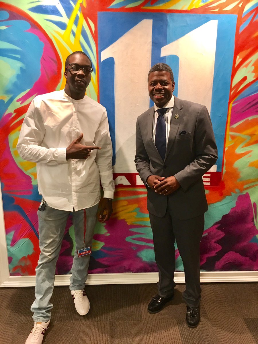JLHatney's tweet image. Great meeting this morning between DJ Blak ( @whoisdjblak ) &amp;amp; Chesley McNeil ( @chesley11alive )! 

#whoisdjblak #fixyoface