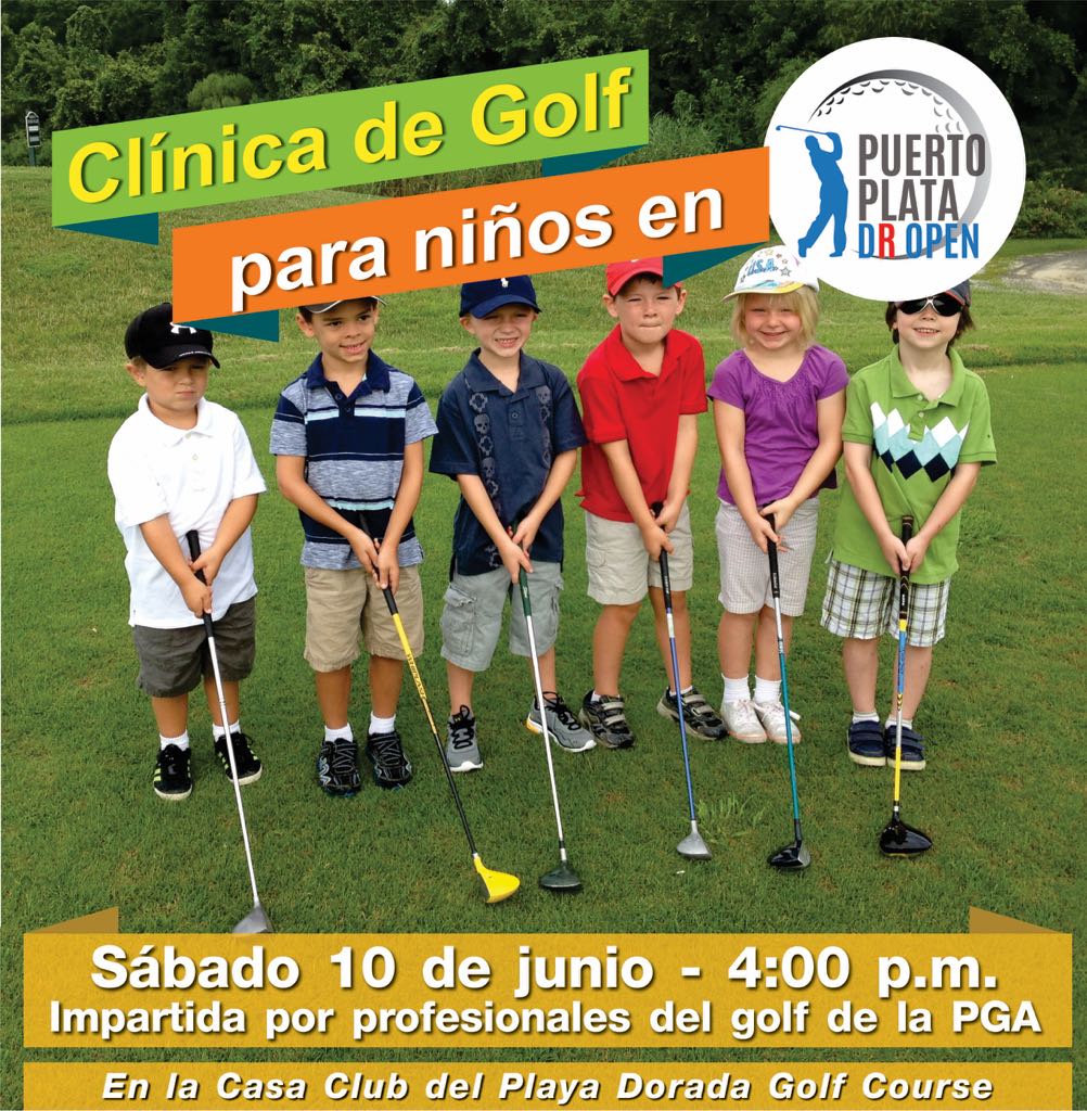 PplatadrOpen's tweet photo. Tus hijos comparten tu pasión por el #GOLF en Puerto Plata DR OPEN #PPDROPEN https://t.co/pPqErkDgcg