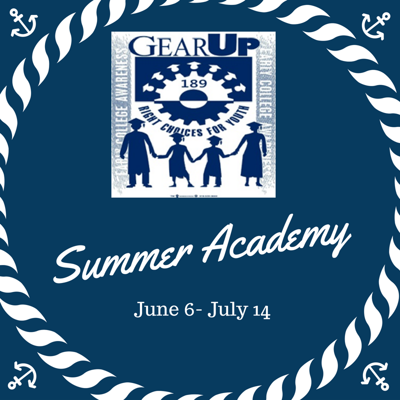 Students have the opportunity to earn two credits for attending this rigorous 8 week course! #GEARUP #GEARUPWorks