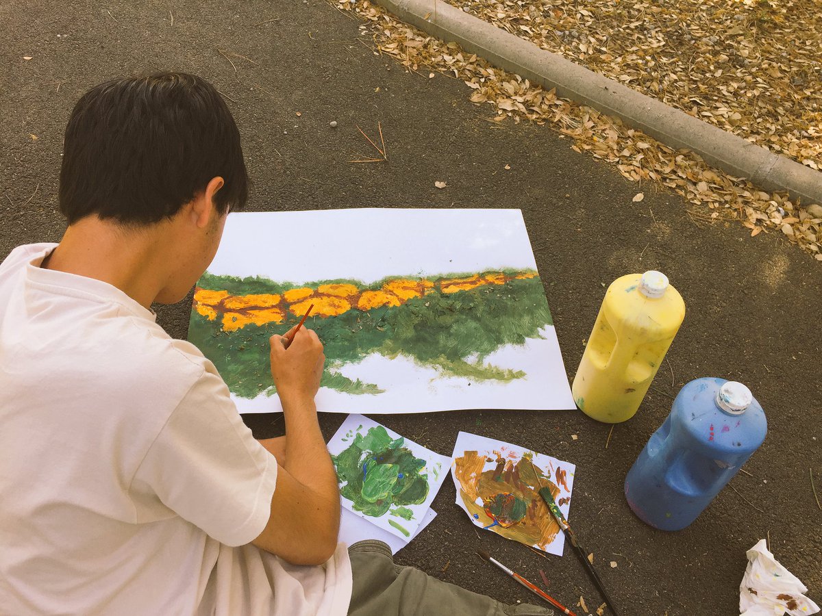 ap_veil's tweet photo. @SICARTB #1èrespé Couleur Matière Lumière Motif Paysage Peinture https://t.co/EVGkEWbb1E