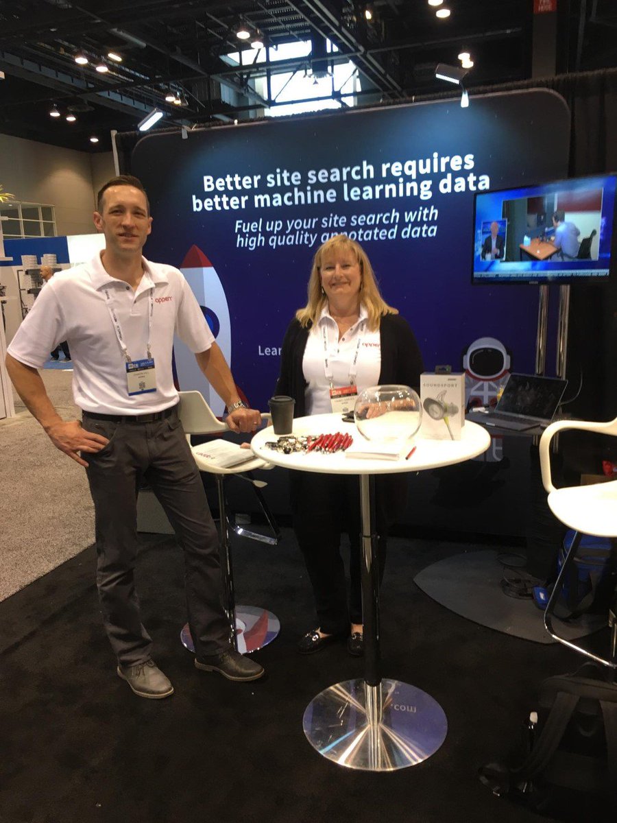 AppenGlobal_old's tweet photo. Need to improve site conversion? Chat with Tammy &amp; Damon at booth #548 about optimizing your on site search. #IRCE17 #FuelUpWithAppen https://t.co/ysHbUnD9X1