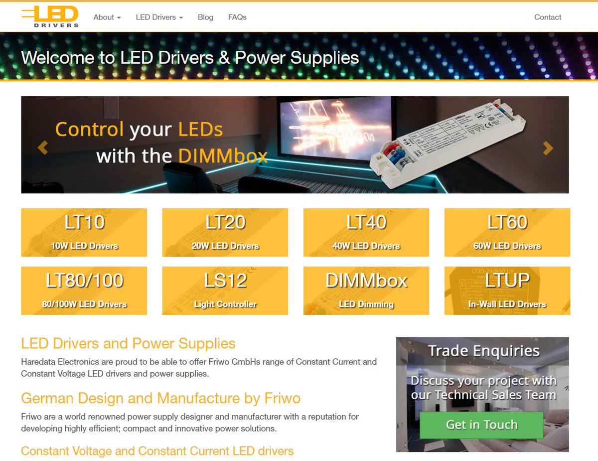 We have updated our web site #LED #Power #Supplies #Drivers leddriversuk.com