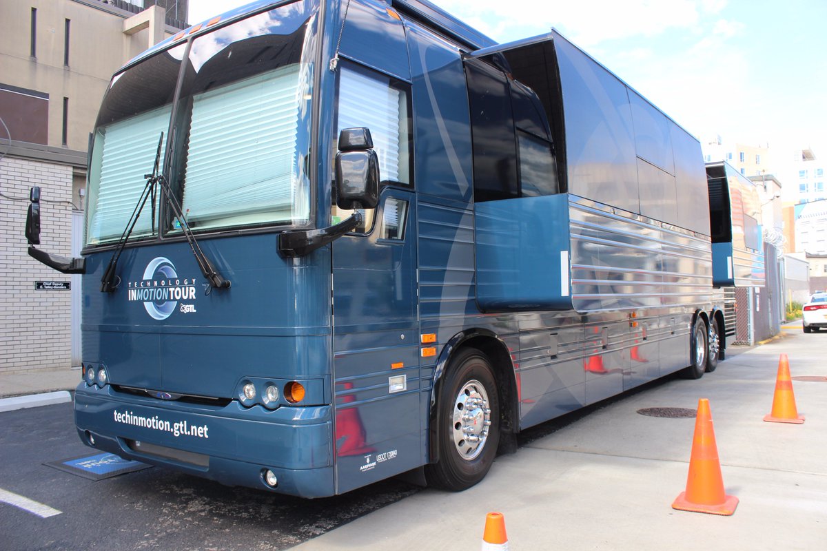 MCSO_IN's tweet photo. The @GlobalTelLink Technology in Motion Tour is outside of the Marion County Jail, featuring the latest in corrections technology. https://t.co/4huJxNFxpx