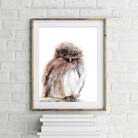 svirita's tweet photo. #Owl #print, wall #art print, owl art, watercolor painting of owl, bird painting, bird illustration, watercolor print #decor #ornit... #bird https://t.co/ehCP2RTr7P