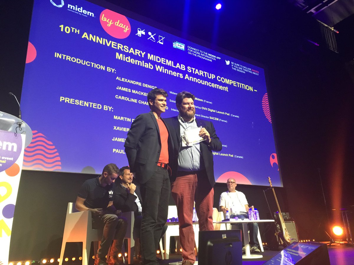 OVHcloudStartup's tweet image. Congratulations winners of #midemlab 🏆 @VINCIHearable @truelinked 
@humonapp
@soundcharts #midem2017 #midem