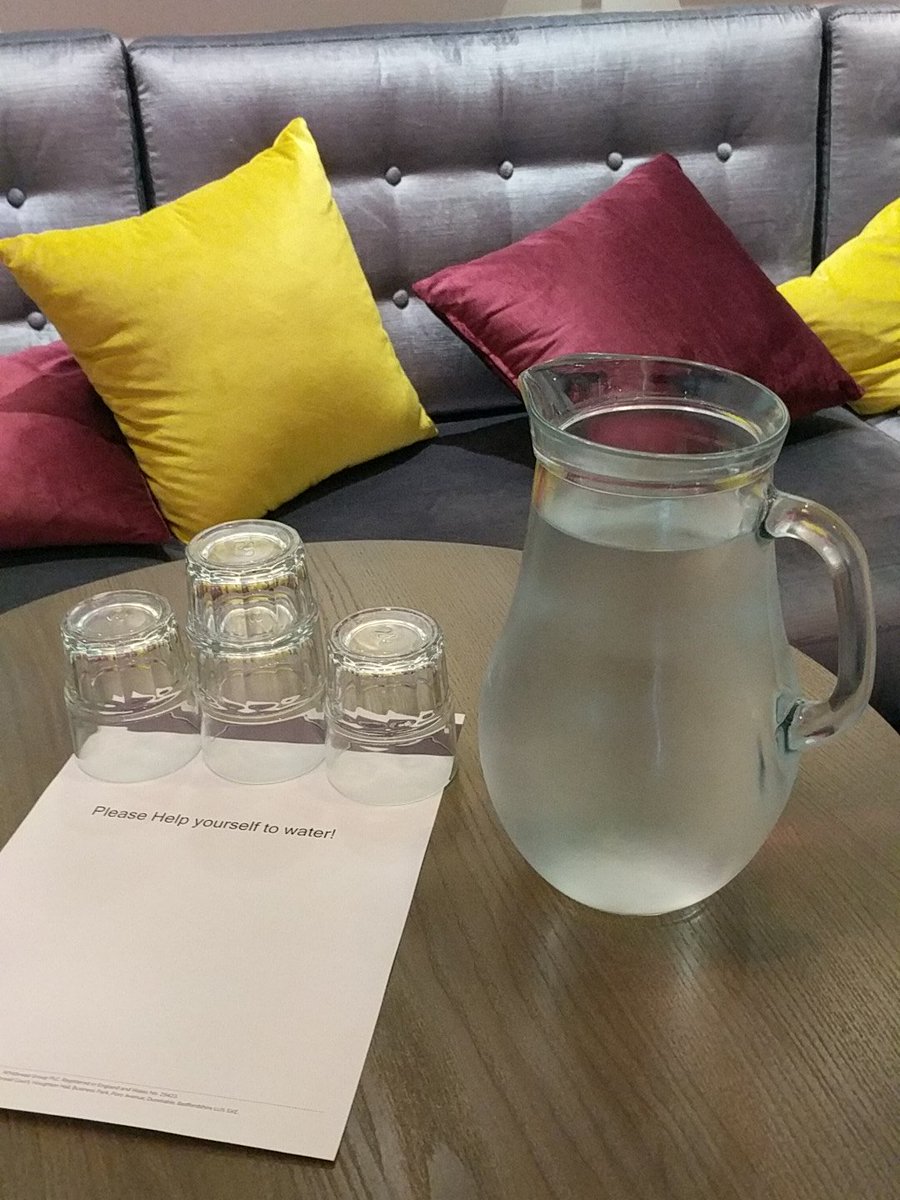 Water for our expected arrivals! #mostloved