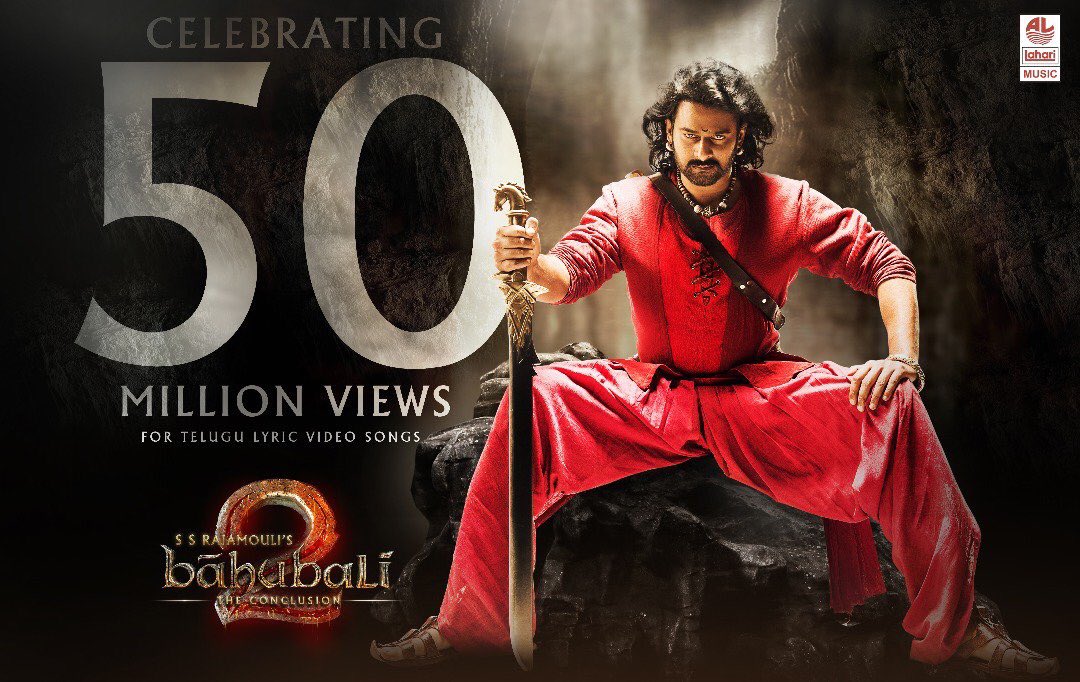 dalermehndi's tweet photo. With ur blessings 50million views on Telugu Baahubali2 Title song.Yeh Aapka SHER Dahadata hi nahi Phadta bhi hai. #Dailydaler https://t.co/VxGJu56PHc
