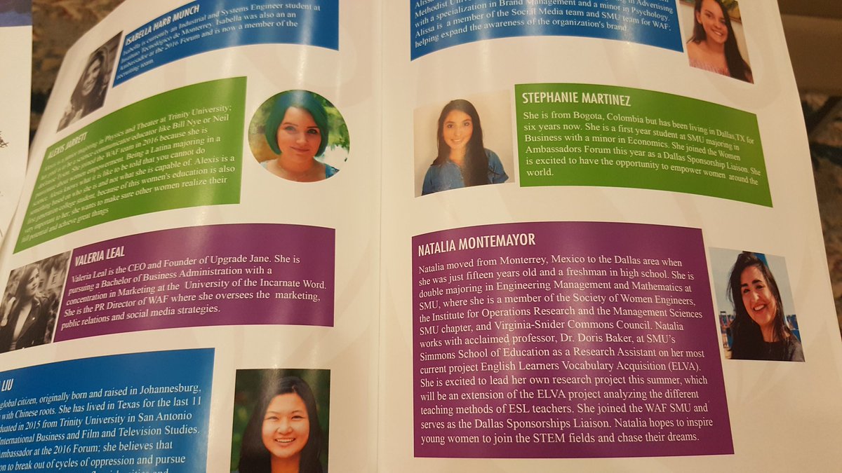 CommunitySMU's tweet photo. @WAFintl 30 undergrad women, 15 countries #rippleeffect #worldchangers @smu @dallaswomensfdn https://t.co/DOZChQ2ZZs
